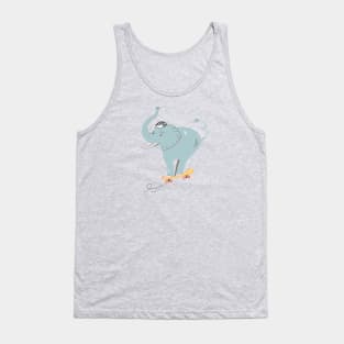 Elephant skater Tank Top